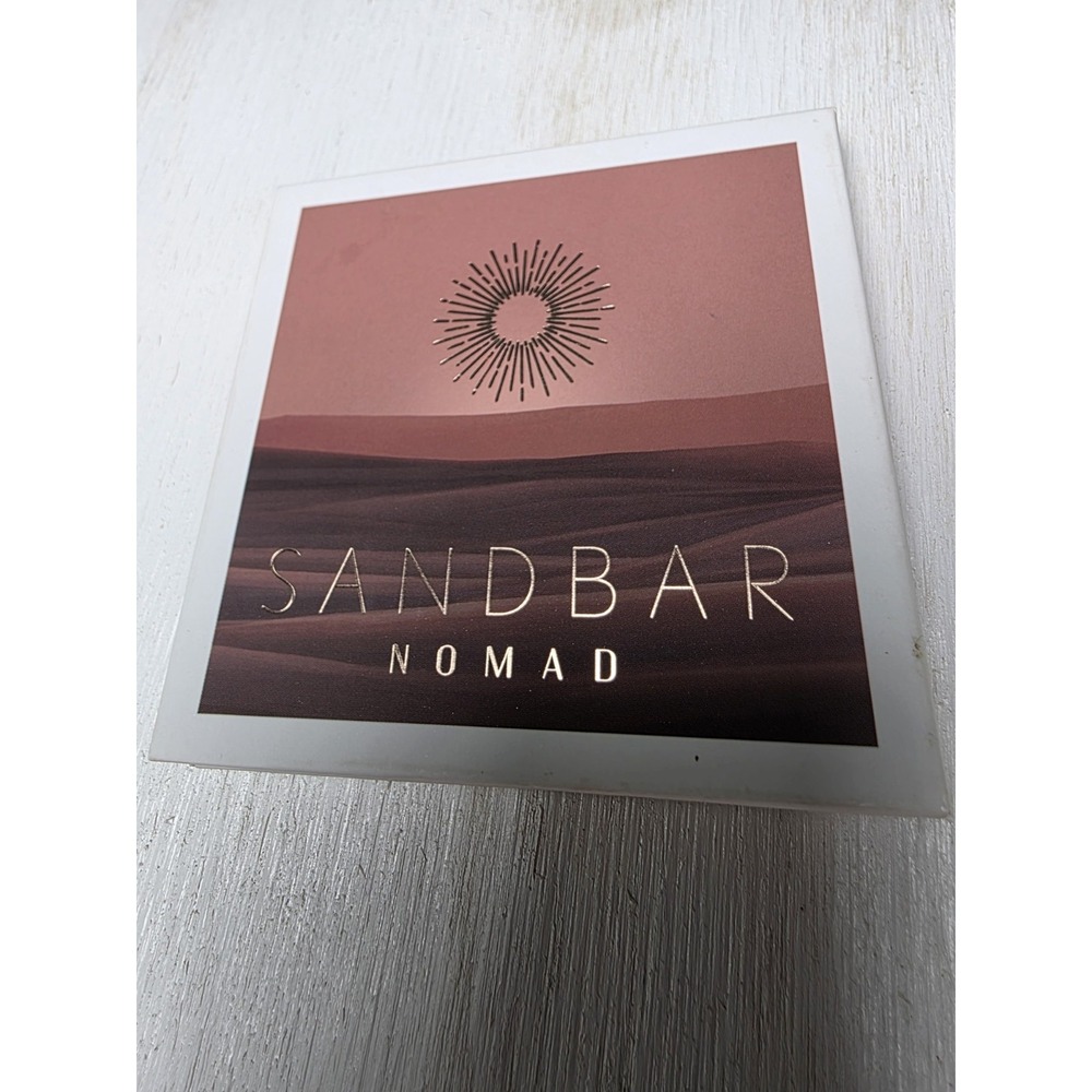 Sandbar Beauty Nomad Eyeshadow Wine and Brown Palette Brand NEW